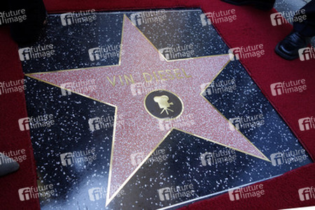 Vin Diesel erhält Stern auf dem Hollywood Walk Of Fame, Los Angeles