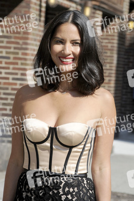 Olivia Munn bei der 'Late Show with David Letterman', New York