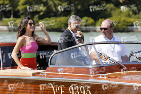 Auf dem Weg zum 'Gravity' Photocall, Biennale 2013