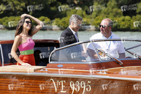 Auf dem Weg zum 'Gravity' Photocall, Biennale 2013