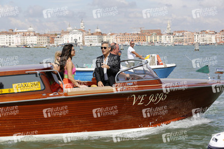 Auf dem Weg zum 'Gravity' Photocall, Biennale 2013