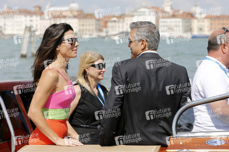Auf dem Weg zum 'Gravity' Photocall, Biennale 2013