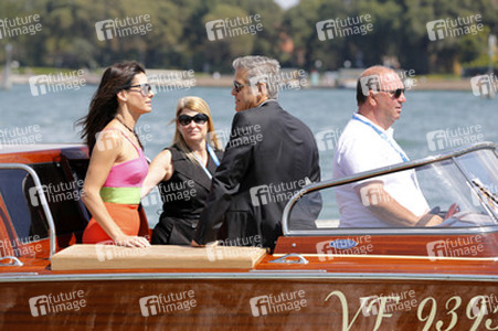 Auf dem Weg zum 'Gravity' Photocall, Biennale 2013