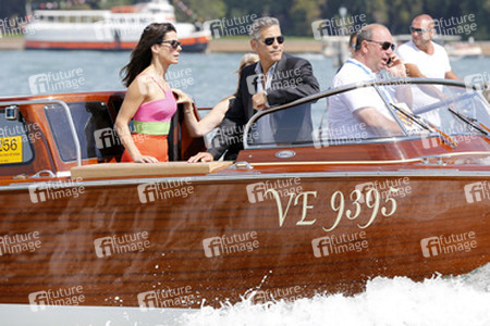 Auf dem Weg zum 'Gravity' Photocall, Biennale 2013
