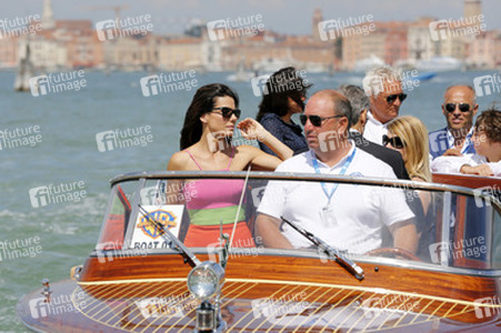 Auf dem Weg zum 'Gravity' Photocall, Biennale 2013