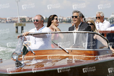Auf dem Weg zum 'Gravity' Photocall, Biennale 2013