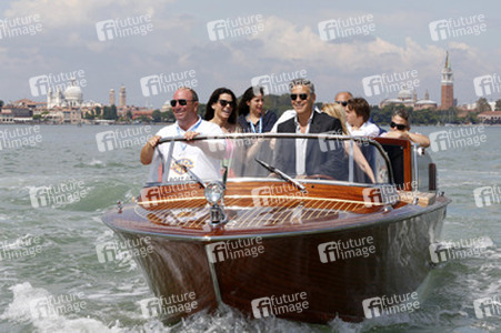 Auf dem Weg zum 'Gravity' Photocall, Biennale 2013