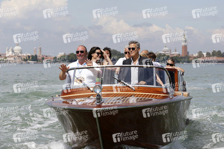 Auf dem Weg zum 'Gravity' Photocall, Biennale 2013
