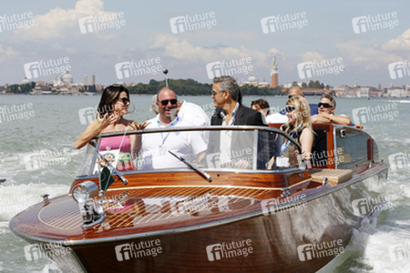 Auf dem Weg zum 'Gravity' Photocall, Biennale 2013