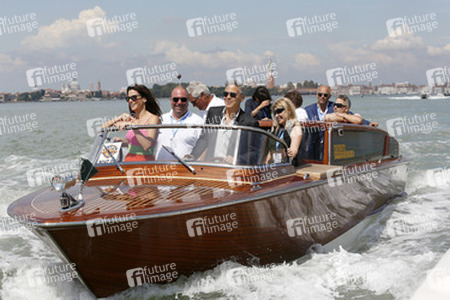 Auf dem Weg zum 'Gravity' Photocall, Biennale 2013