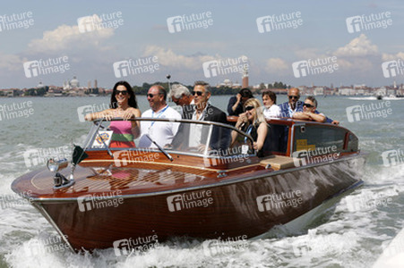Auf dem Weg zum 'Gravity' Photocall, Biennale 2013