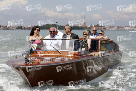Auf dem Weg zum 'Gravity' Photocall, Biennale 2013
