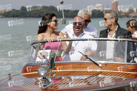 Auf dem Weg zum 'Gravity' Photocall, Biennale 2013
