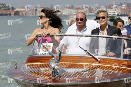 Auf dem Weg zum 'Gravity' Photocall, Biennale 2013