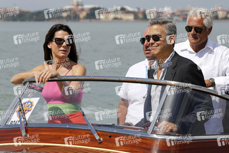 Auf dem Weg zum 'Gravity' Photocall, Biennale 2013