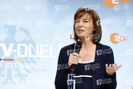 Pressekonferenz zum TV-Duell, Berlin