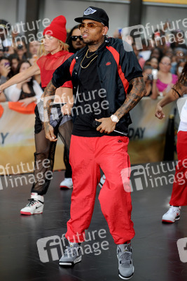 Chris Brown in der NBC-Show 'Today', New York