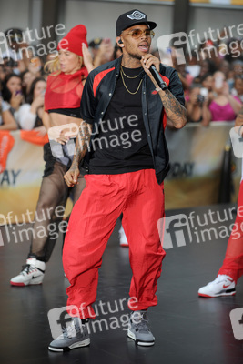 Chris Brown in der NBC-Show 'Today', New York