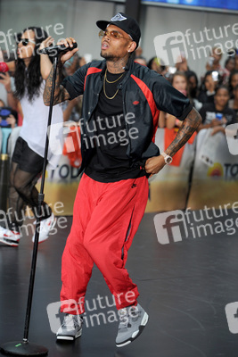 Chris Brown in der NBC-Show 'Today', New York