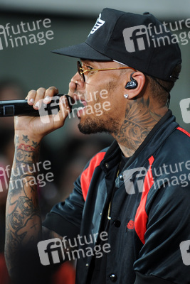 Chris Brown in der NBC-Show 'Today', New York