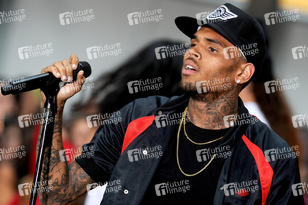 Chris Brown in der NBC-Show 'Today', New York