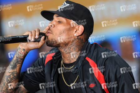 Chris Brown in der NBC-Show 'Today', New York