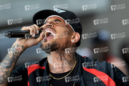 Chris Brown in der NBC-Show 'Today', New York