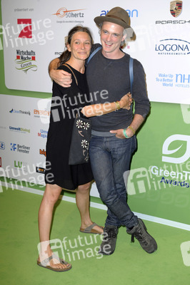 Fran Healy (Travis) mit Ehefrau Nora Kryst