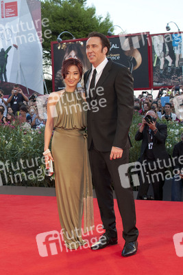 Nicolas Cage mit Ehefrau Alice Kim
