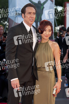 Nicolas Cage mit Ehefrau Alice Kim