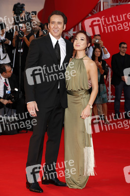 Nicolas Cage mit Ehefrau Alice Kim
