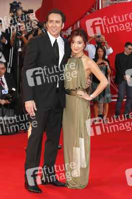 Nicolas Cage mit Ehefrau Alice Kim