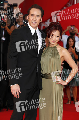 Nicolas Cage mit Ehefrau Alice Kim