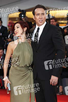 Nicolas Cage mit Ehefrau Alice Kim