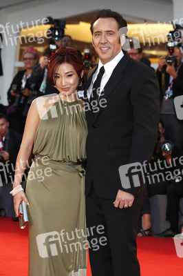 Nicolas Cage mit Ehefrau Alice Kim