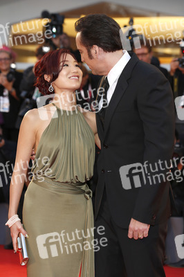 Nicolas Cage mit Ehefrau Alice Kim