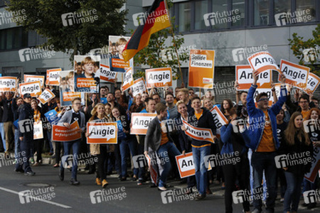 TV-Duell Angela Merkel gegen Peer Steinbrück, Berlin