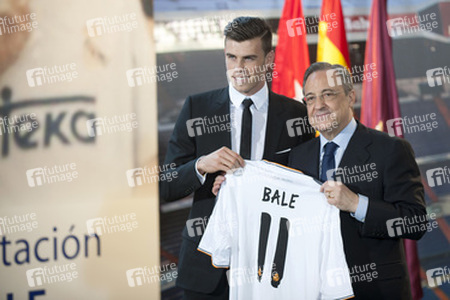 Real Madrid Präsentiert den neuen Spieler Gareth Bale, Madrid