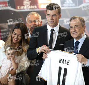 Real Madrid Präsentiert den neuen Spieler Gareth Bale, Madrid