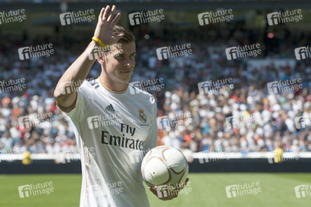 Real Madrid Präsentiert den neuen Spieler Gareth Bale, Madrid