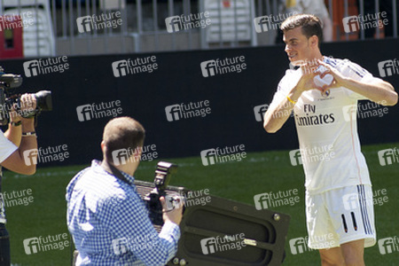 Real Madrid Präsentiert den neuen Spieler Gareth Bale, Madrid