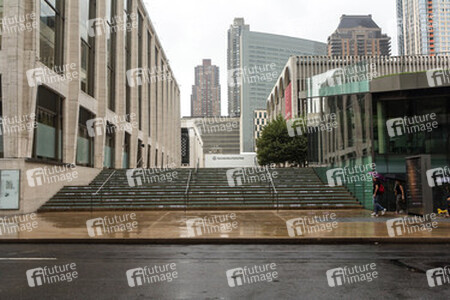 Vorbereitungen zur Fashion Week New York
