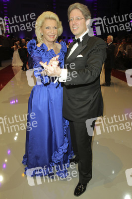 Maria-Elisabeth Schaeffler mit Sohn Georg F. W. Schaeffler