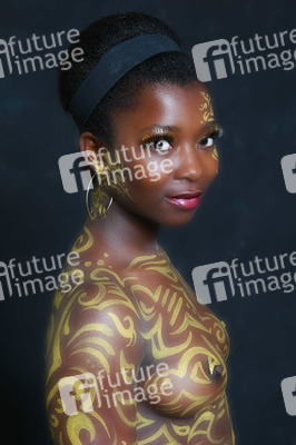 Goldornamente / Gold Ornaments Body Painting