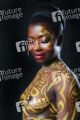 Goldornamente / Gold Ornaments Body Painting