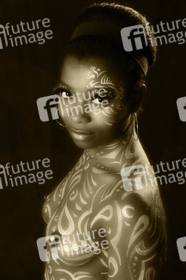 Goldornamente / Gold Ornaments Body Painting