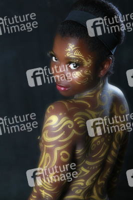 Goldornamente / Gold Ornaments Body Painting