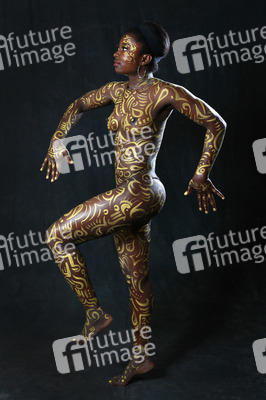 Goldornamente / Gold Ornaments Body Painting