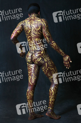 Goldornamente / Gold Ornaments Body Painting