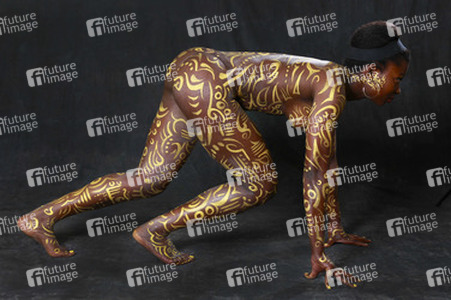 Goldornamente / Gold Ornaments Body Painting